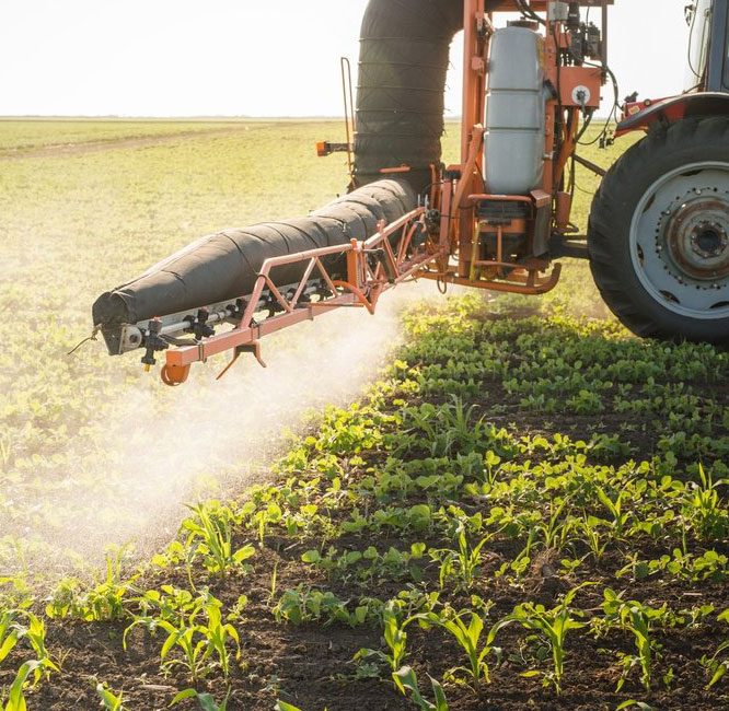 Effects of crop spraying on Equine Health