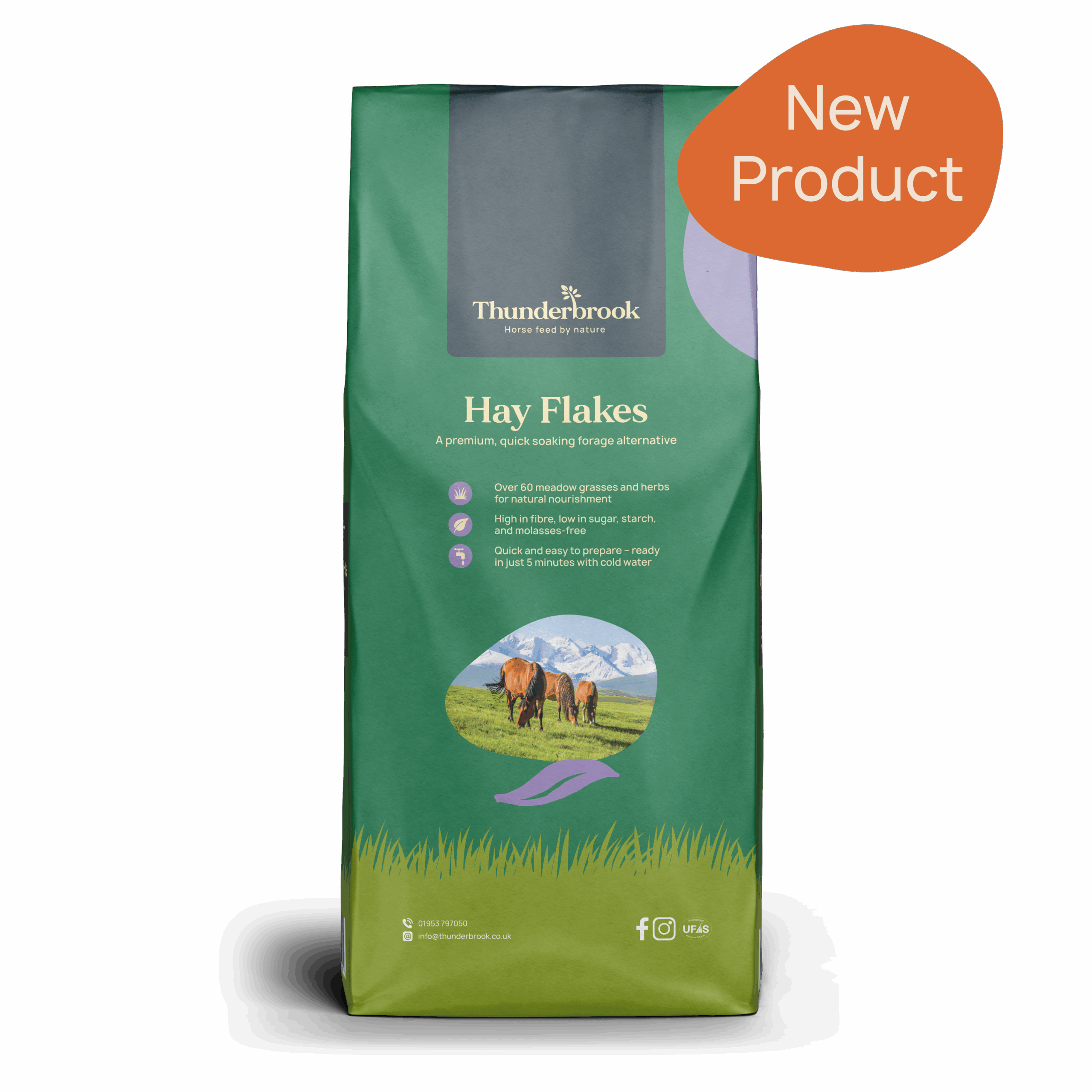 Thunderbrook Hay Flakes 20kg
